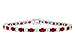 A018-19697: BRACELET 7.10 RUBY 7.92 TGW