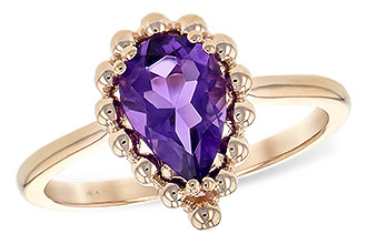 A207-31524: LDS RING 1.06 CT AMETHYST