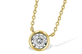 A290-91488: NECKLACE .15 BR (18")