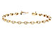 A291-86951: BRACELET .90 TW BAGUETTE