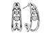 A291-89660: EARRINGS .16 TW