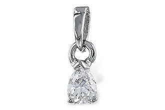 A292-75124: PENDANT .14 PEAR SHAPE