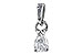 A292-75124: PENDANT .14 PEAR SHAPE