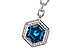 A292-75142: NECK 3.40 LONDON BLUE TOPAZ 3.55 TGW (9MM LBT)