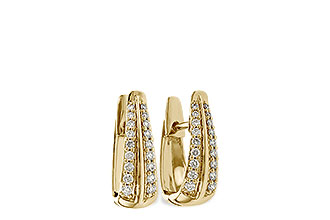 A292-76051: EARRINGS .25 TW