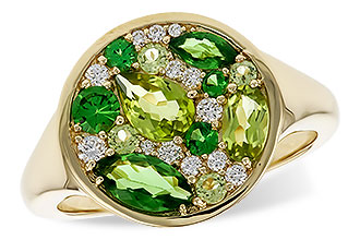 A292-76933: LDS RG 1.34 TW SEMI-PRECIOUS (TSAV, PER) 1.50 TGW