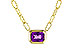 A292-78806: NECKLACE .82 AMETHYST (18")