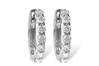 B203-66933: EARRINGS 1.00 CT TW