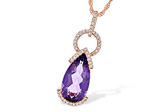 B208-25097: NECK 2.44 AMETHYST 2.58 TGW