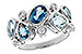 B291-87824: LDS RG 2.57 BLUE TOPAZ TW 2.75 TGW