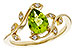 B292-75160: LDS RG 1.16 PERIDOT 1.22 TGW (8x6MM PER)