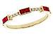 B292-77824: LDS WED RG .34 RUBY .41 TGW