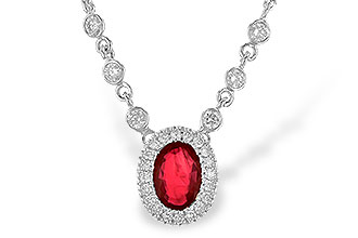 C208-25106: NECK .70 RUBY .94 TGW (17")