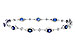 C292-74260: BRACELET 2.31 SAPPHIRE 2.50 TGW (7")