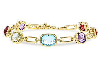 C292-76960: BRACELET 8.87 TW SEMI-PREC (GT,CIT,AMY,G.AMY,BT)
