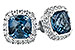 D207-28751: EARR 2.14 LONDON BLUE TOPAZ 2.40 TGW (6MM LBT)