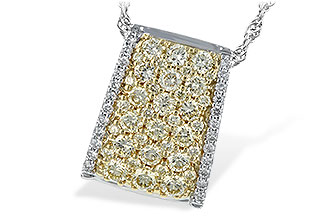 D207-29678: NECK .95 YELLOW DIAS 1.09 TW