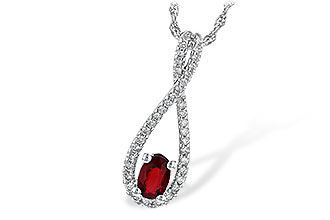 D208-20578: NECK .50 RUBY .74 TGW