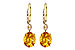D208-26915: EARR 3.20 TW CITRINE 3.25 TGW (9x7MM CIT)