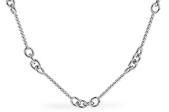 D291-87887: TWIST CHAIN (22IN, 0.8MM, 14KT, LOBSTER CLASP)