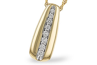 D291-90560: NECKLACE .25 TW