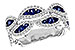 D291-90624: LDS WED RG .81 TW SAPP 1.22 TGW