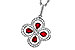 D292-75142: NECKLACE .68 RUBY TW .96 TGW