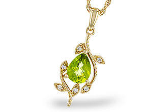 D292-76042: NECKLACE 1.16 PERIDOT 1.21 TGW (8x6MM PER)