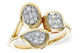 D292-81515: LDS DIA RG .12 TW BAGUETTE .25 TW