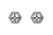 E018-26924: EARRING JACKETS .08 TW (FOR 0.50-1.00 CT TW STUDS)