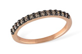 E203-68815: LDS WED RG .27 BROWN DIAS TW