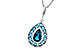 E208-22433: NECK 2.55 TW BLUE TOPAZ 2.65 TGW