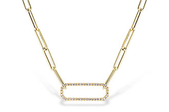 E291-82451: NECKLACE .50 TW (17 INCHES)