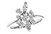 E291-89724: LDS DIA RG .75 TW FANCY CUT DIAMONDS