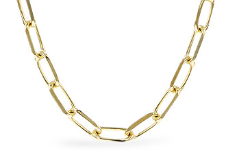 E292-74242: PAPERCLIP MD (7IN, 3.10MM, 14KT, LOBSTER CLASP)