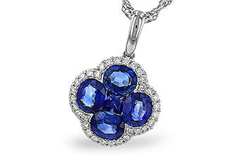 E292-74269: NECKLACE 1.72 SAPPHIRE 1.87 TGW