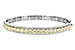 F207-30578: BANGLE 4.20 YELLOW DIAS 5.63 TW