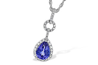 F208-25096: NECK .95 TANZANITE 1.14 TGW