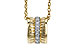 F291-89678: NECKLACE .24 TW