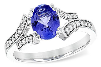 G208-25178: LDS RG 1.15 TANZANITE 1.30 TGW