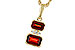 G292-75151: NECK .98 TW GARNET 1.01 TGW