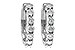 H019-12378: EARRINGS 2 CT TW