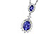 H208-24269: NECK 1.26 TW TANZANITE 1.60 TGW