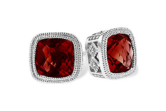 H290-91542: EARR 2.50 TW GARNET