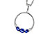 H292-75114: NECKLACE .81 SAPP .91 TGW