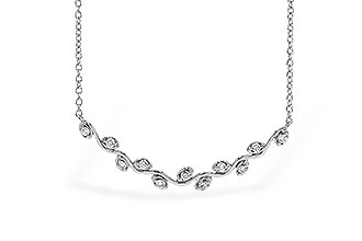 H292-80587: NECKLACE .25 TW (18")