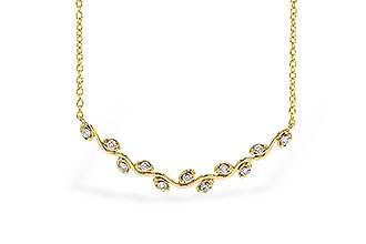 H292-80587: NECKLACE .25 TW (18")
