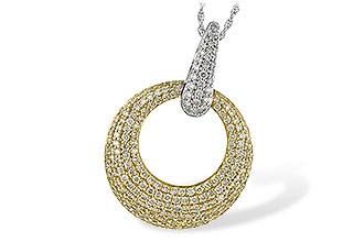 K207-30623: NECK 1.64 YELLOW DIAS 1.90 TW