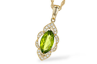 K208-24251: NECK .94 PERIDOT 1.05 TGW