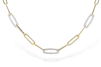 K291-82451: NECKLACE .75 TW (17 INCHES)